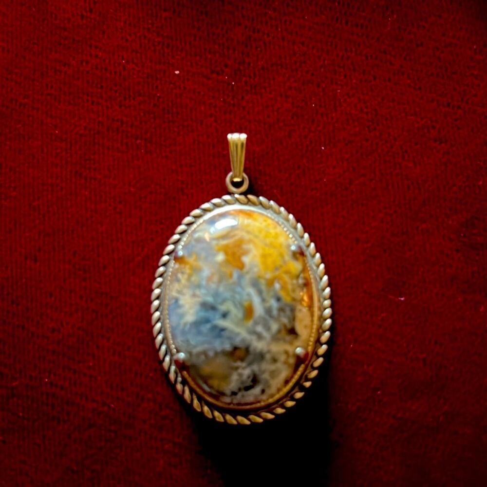 Vintage Stone Pendant